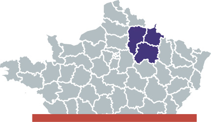 Dim Froid Climatisation - Carte zone d'intervention